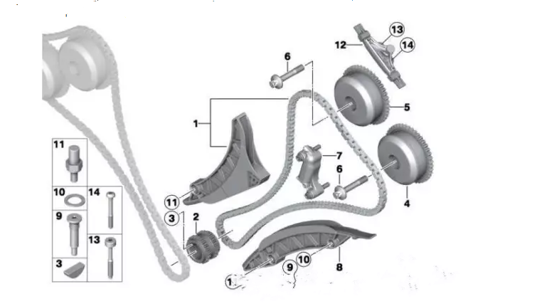 氣門傳動組利用曲軸 氣門傳動組利用曲軸